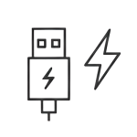 KordLabs Power and Sync Cable Icon