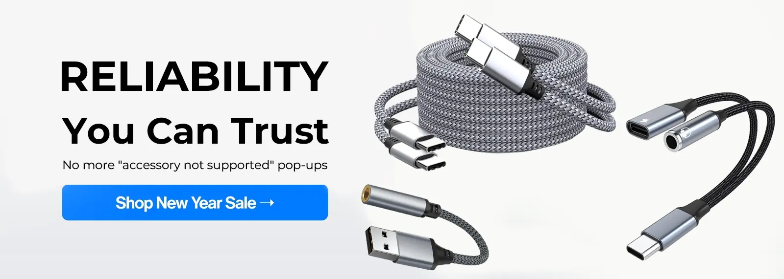 KordLabs high-performance USB-C cables and fast charging adapters showcase